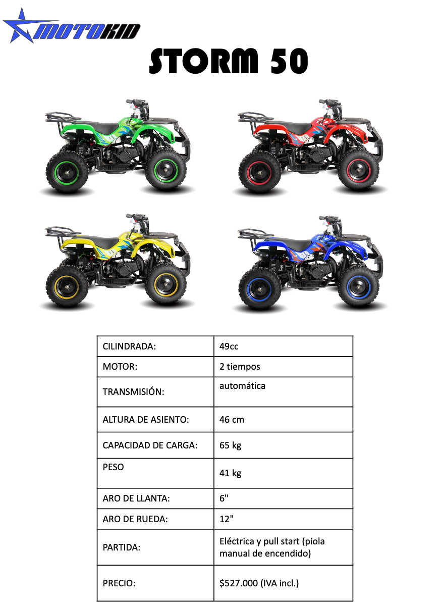 STORM 50 - ROJA